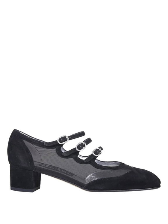 Female Kinight Pumps - Black - Leather Black Sizes EU 34-50 2/3
