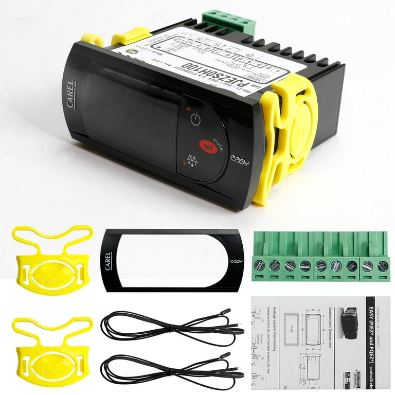 for Carel Temperature Controllers,PJEZS0H100 Digital Thermostat