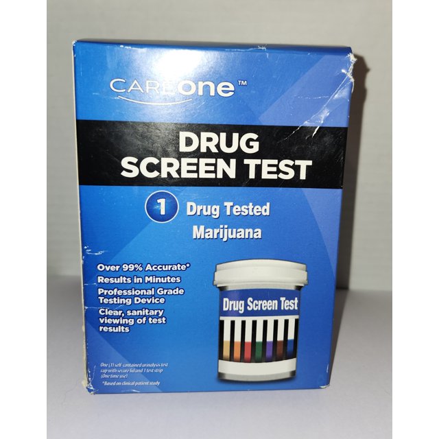Careone Drug Screen Test for Marijuana Urinalysis Test Cup with Lid
