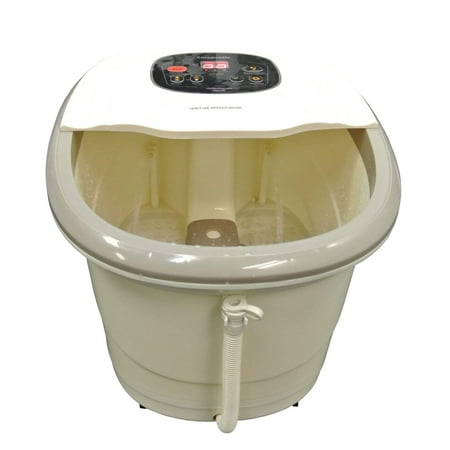Carepeutic Motorized Hydro Therapy Foot and Leg Spa Bath Massager