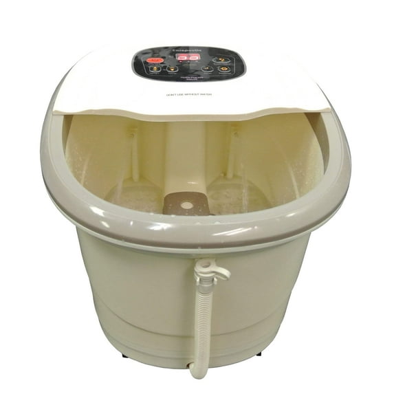 Carepeutic Motorized Hydro Therapy Foot and Leg Spa Bath Massager