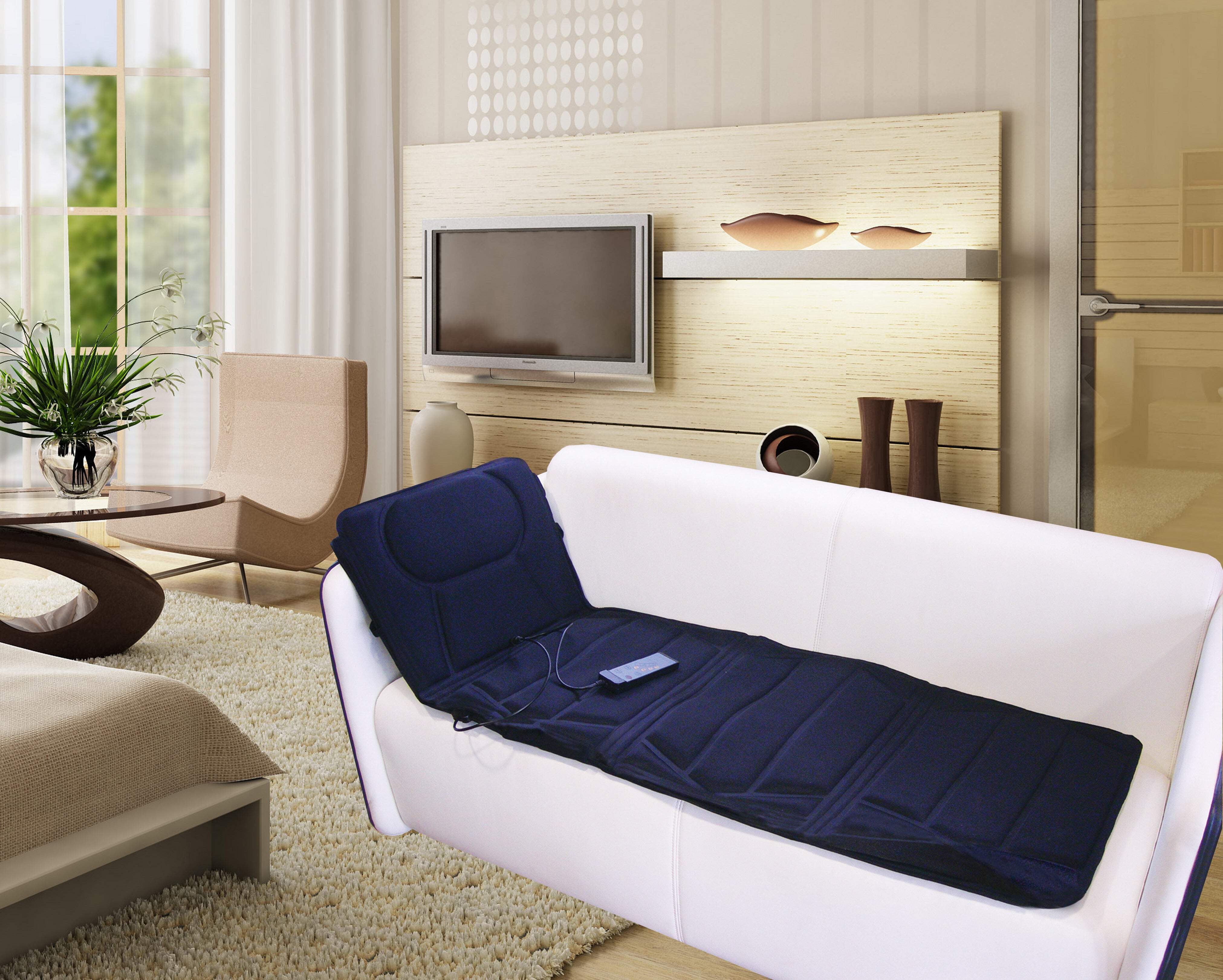 vibration massage mat with heat Amazon.com: CooCoCo Massage Mat with Heat, Massage Pad with 10 Vibration  Motors, Full Body Massager for Neck and Back, Bed Massager for Shoulders,  Lumbar, Leg, Gifts for Mom Dad, Birthday Gifts for