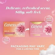 Caress Daily Silk White Peach & Orange Blossom Moisturizing Beauty Bar Soap, 3.15 OZ - 6 Pack