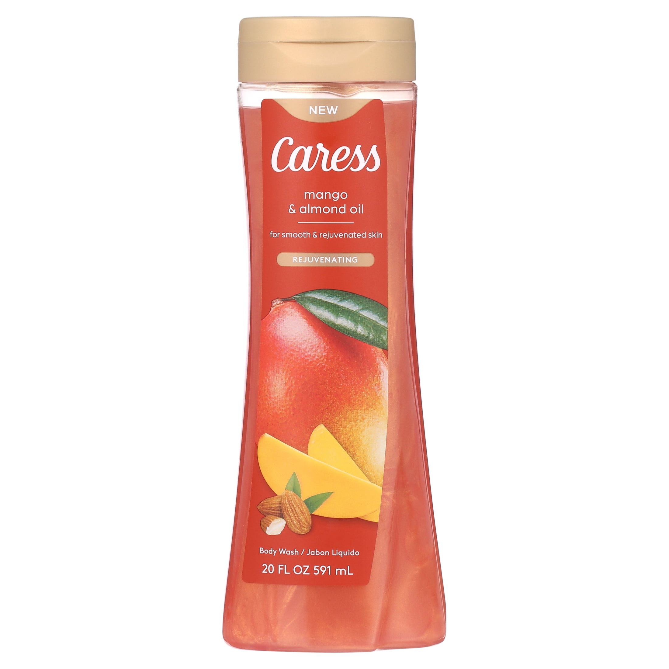 Caress Body Wash for Women, Shea Butter & Brown Sugar Shower Gel for Dry  Skin 25.4 fl oz