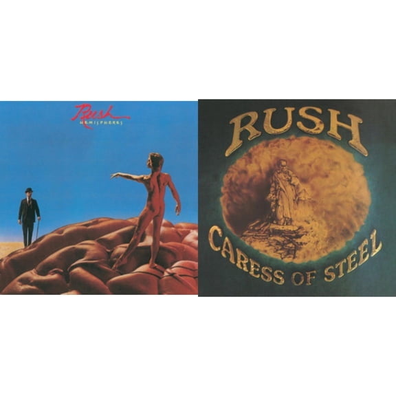 Caress Of Steel (180G/Dl Card) & Hemispheres (180G) [LP Vinyl Bundle]