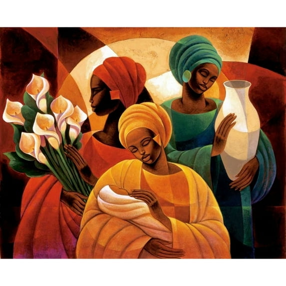 Caress Poster Print by Keith Mallett