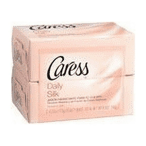 Caress Soft Skin & Body Bar, White Peach & Orange, 2 ct, 4.75 oz, 3-Pack