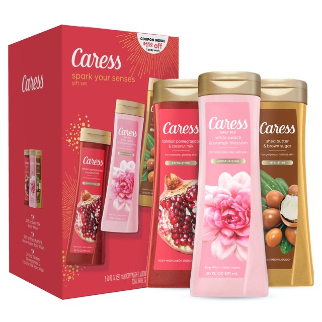Caress Sweet Escape Female Gift Pack Daily Silk, Shea Butter