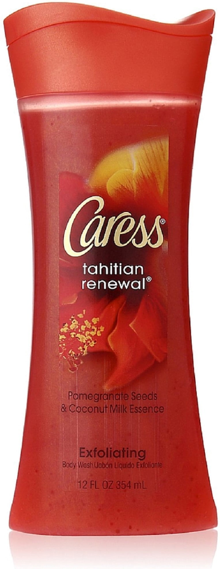 Caress Tahitian Renewal Exfoliating Body Wash, 12 oz