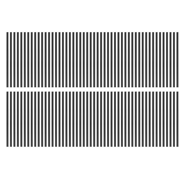 Carestrong 100Pcs Disposable Plastic Straws,Black Thin Tube,Cocktail