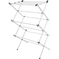thumbnail image 1 of Carestrong Foldable Portable Clothes Drying Rack for Indoor Air Drying, Collapsible Design, 14.5" D x 29.5" W x 41.8" H, White, 1 of 6