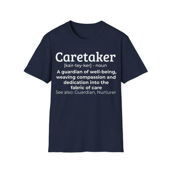 Caretaker Definition Caregiver Nursing Expert Caregiving Shirt