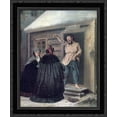 thumbnail image 1 of Caretaker Letting an Apartment to a Lady 20x24 Black Ornate Wood Framed Canvas Art by Perov, Vasily, 1 of 2