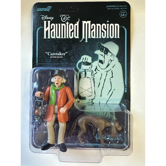 Caretaker The Haunted Mansion Super 7 Reaction Action Figure