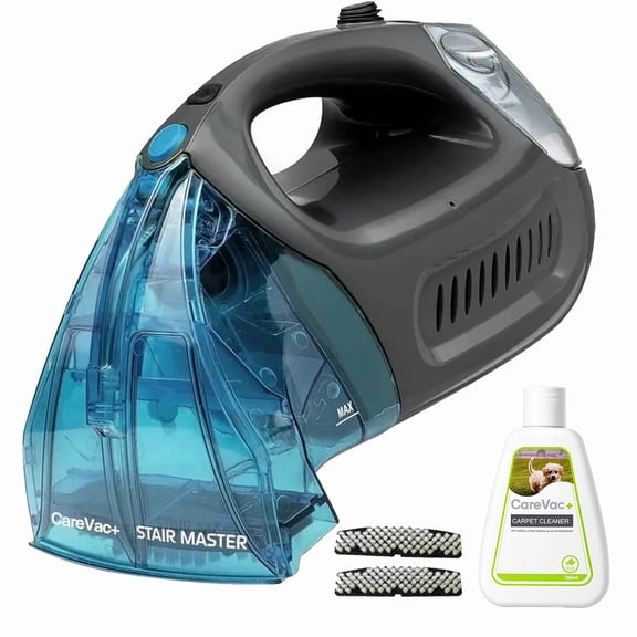 CareVac Portable Carpet and Upholstery Pet Spot Cleaner, Blue