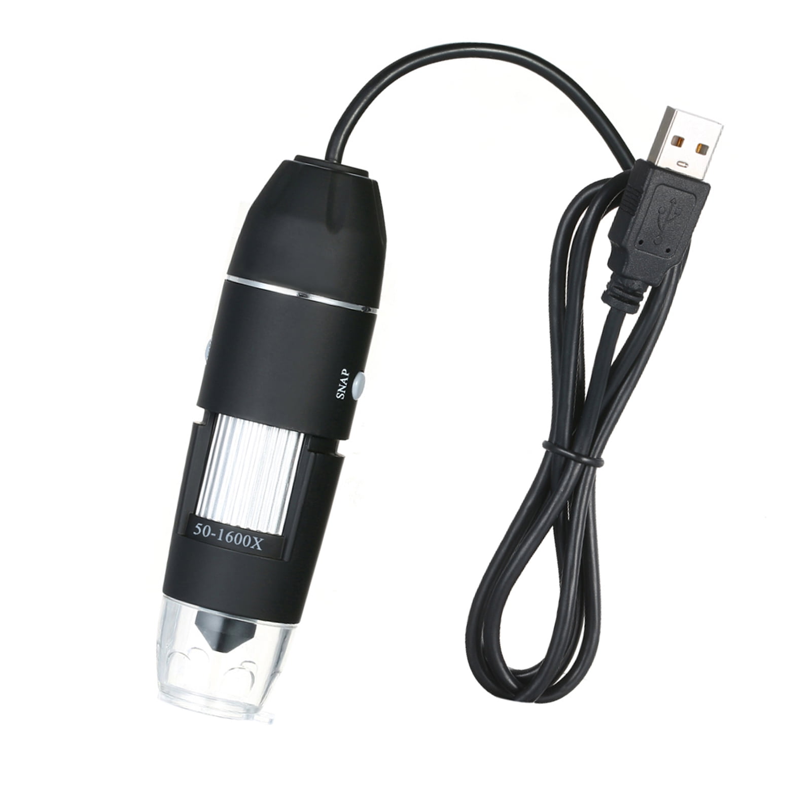Carevas 1600X Magnification USB Digital Microscope with OTG Function 8- Magnifying Glass Magnifier with Stand