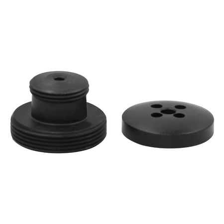 Carevas 3.7mm M12 Button Lens, F2.0, 1.3 Megapixel, Fixed, CCTV Surveillance Camera Lens, Black