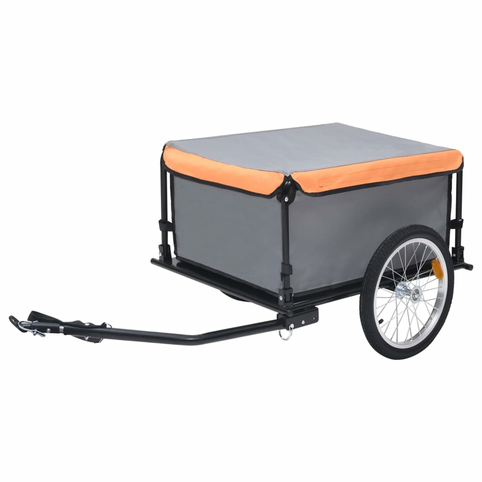 RANVN 143 Lbs. Two-wheel Tow Bicycle Wagon Trailer, Cargo Wagon