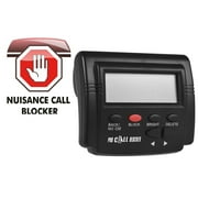 Carevas CT-CID803 PLUS Caller Box Call Blocker Stop Nuisance Calls Devices Call LCD Screen Display with 1500 Numbers Capacity Stoping All Cold Calls for Fixed Phones Landline Telephone Random Deli