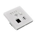 thumbnail image 1 of Carevas In-Wall Wireless WiFi Router 300M AP Access Point WiFi Router USB-Charging Socket Wall Mount AP Router with WPS Encryption, 1 of 7
