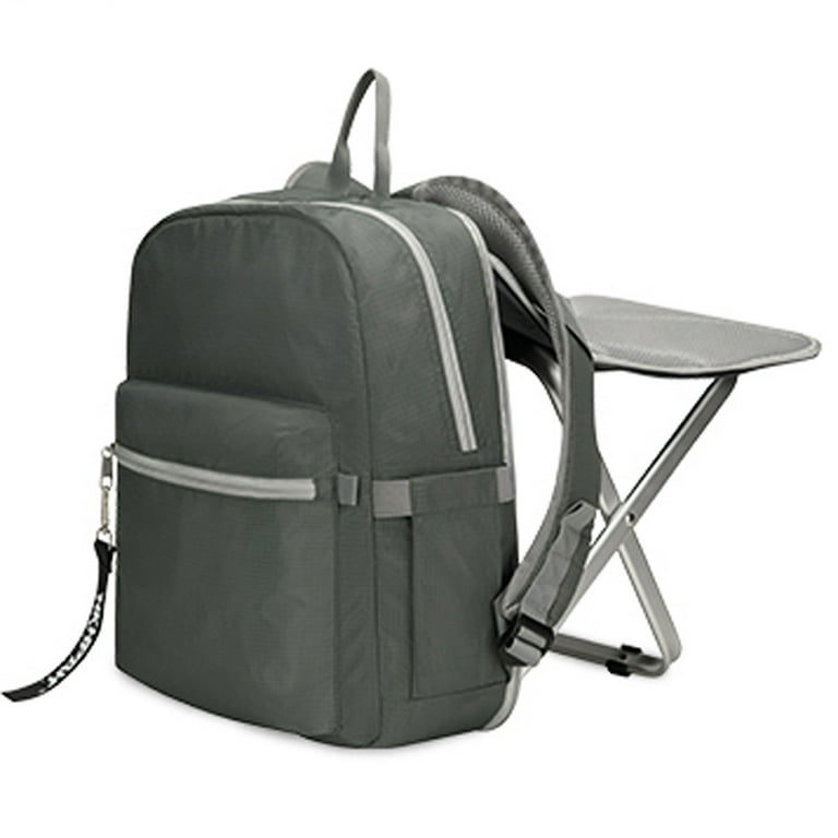 Carevas Lightweight Backpack Stool Combo Backpack with Folding