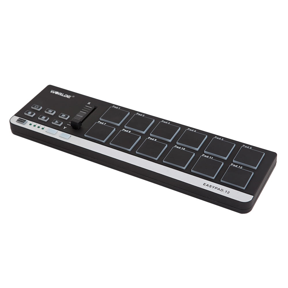 בקר MIDI Carevas, 12 Drum Pad Usbבקר MIDI Carevas, 12 Drum Pad Usb  