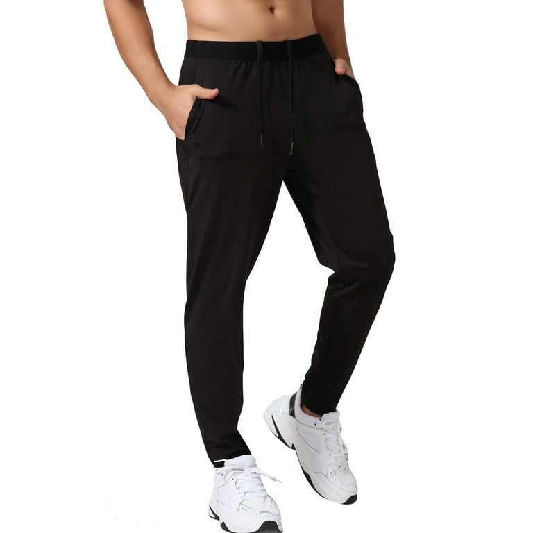 Carevas Men Jogger Pants Sweatpants with Pockets Running Workout Athletic  Joggers