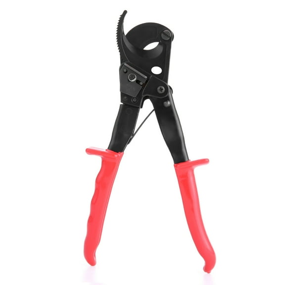 Carevas Professional Heavy Duty 240mm Ratchet Cable Cutter Wire Cut Hand Tool for Cutting Copper and Aluminum Cable