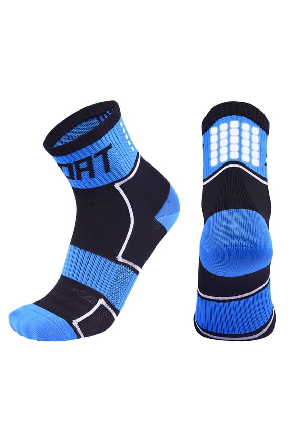 Reflective Cycling Socks High-Visibility Breathable Athletic Socks Bike Riding Running Socks for Men and Women