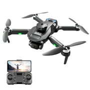 Carevas Remote Control Drone with 4K Dual Obstacle Avoidance Brushless Motor Optical Localization Remote Control Qudcopter for Adults