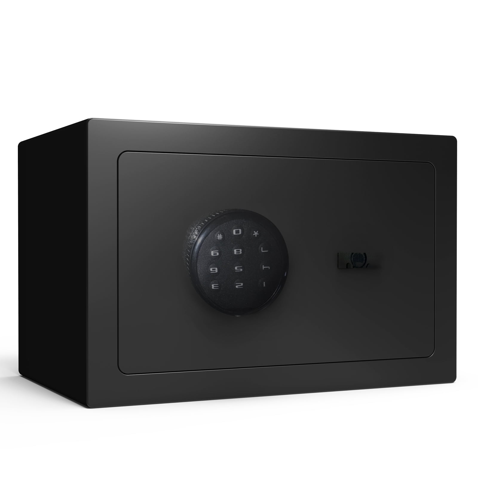Carevas Safe Box,Code Cash Valuables Steel Security Box Keypad Code Box