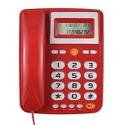 Carevas Telephone sets,Free Functions Dual Seniors LCD Display Elderly Seniors LCD Landline Button Elderly Call Functions Dual The Button Elderly Seniors Display Free Functions LAOSHE mewmewcat ADBEN