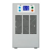 Carevas Thermostat,Display Quiet Fish 100W 30L Small Small-Scale Water Heater Chiller Semiconductor Cooler LCD Fish Tank Cooler LCD Display Heater Chiller Chiller IUPPA HAVOU ICHU Cooler Fish