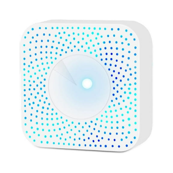 Carevas WiFi Intelligent Air Quality Monitor 6-in-1 Air Housekeeper PM2.5FormaldehydeVOCCO2TemperatureHumidity Detector Compatible with Home for Home Office