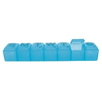 Carex 7-Day Plastic Pill Organizer, Medicine Storage Box, Portable, 1 Count