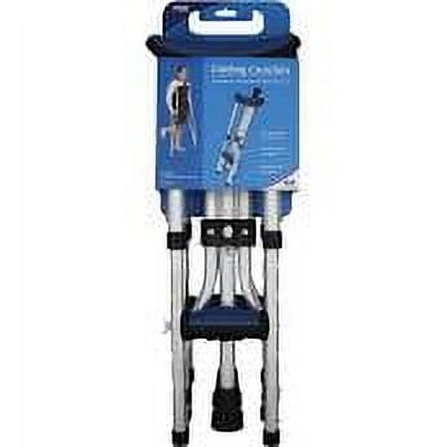 Carex Aluminium Folding Underarm Crutches for Youth, Adult, and Tall