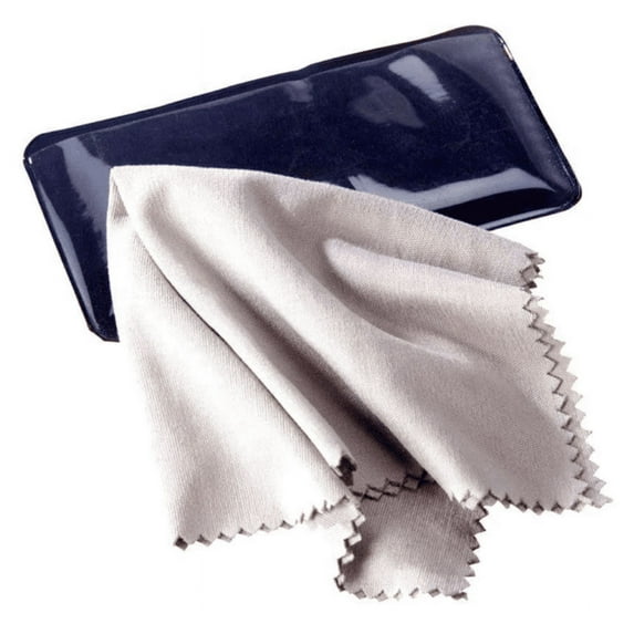 Carex Apex Microfiber Lens Cloth for Eyeglass Cleaning, Reusable, Machine Washable, 5" x 5", 0.1 lb