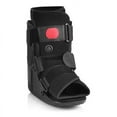 thumbnail interactive-video image 1 of Carex CAM Walker Air Boot Brace for Broken Foot and Ankle Injuries, Men and Women, Black, Small, 1 of 4