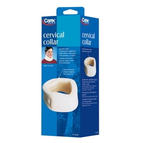 Carex Cervical Collar Brace, Helps Relieve Neck Pain, Muscle Relief, Universal Fit