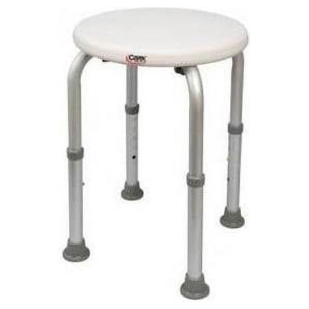 Carex Compact Shower Stool 13.5" W X 13" D X 13" H, 250 Lb Weight Capacity Part No. B600-tf (4/case)