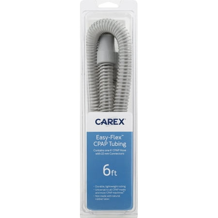 Carex - Easy-Flex CPAP Tubing, 6-Feet - Gray