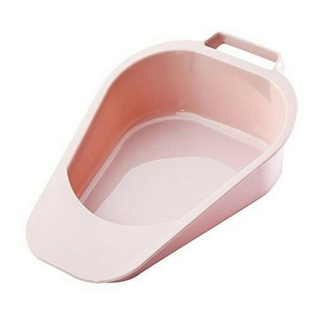 Carex Fracture Bed Pan, Retail Boxed, Disposable, Comes with Handle, 47.3 oz Capacity