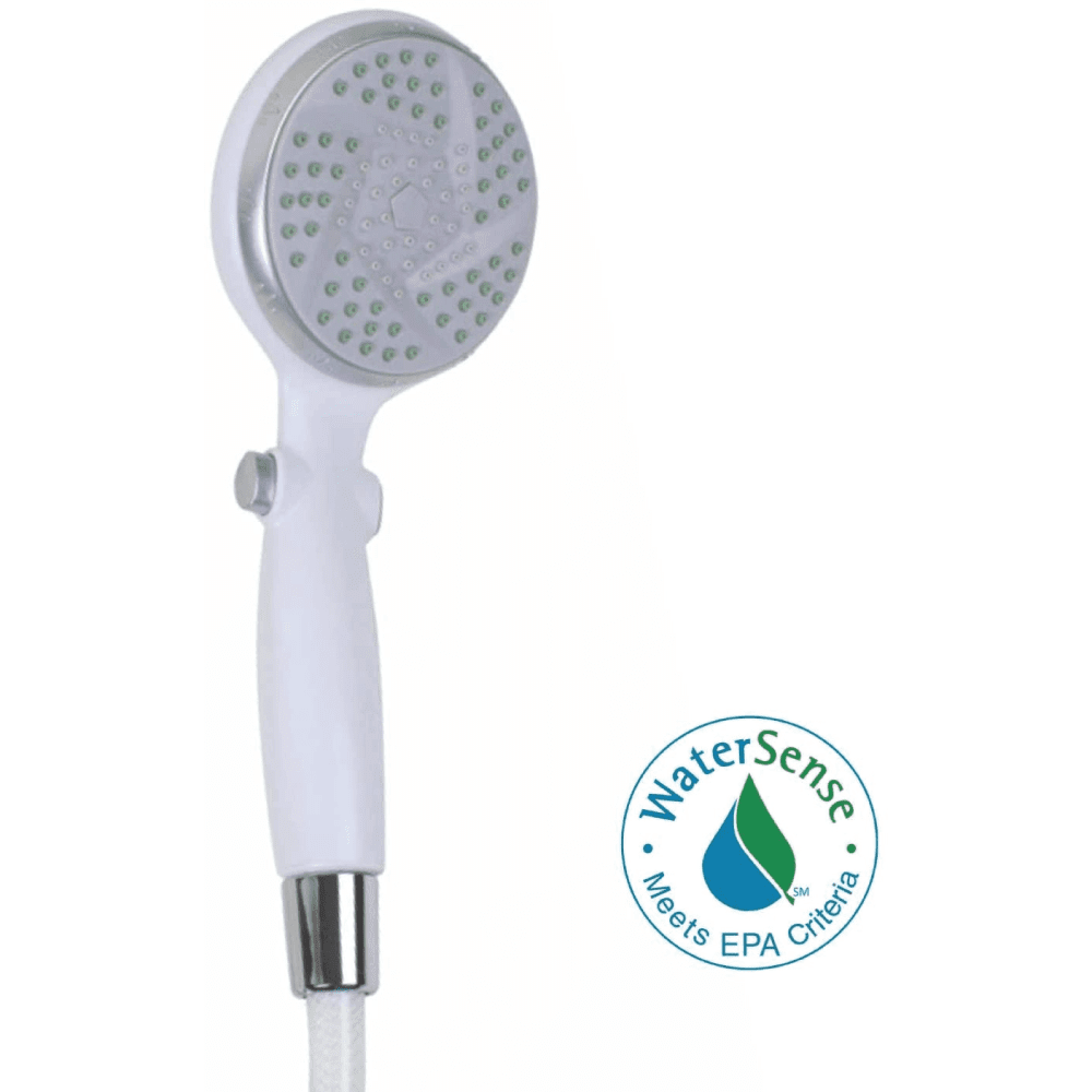 Carex Handheld Showerhead with ExtraLong 84" Flexible Hose and Pause