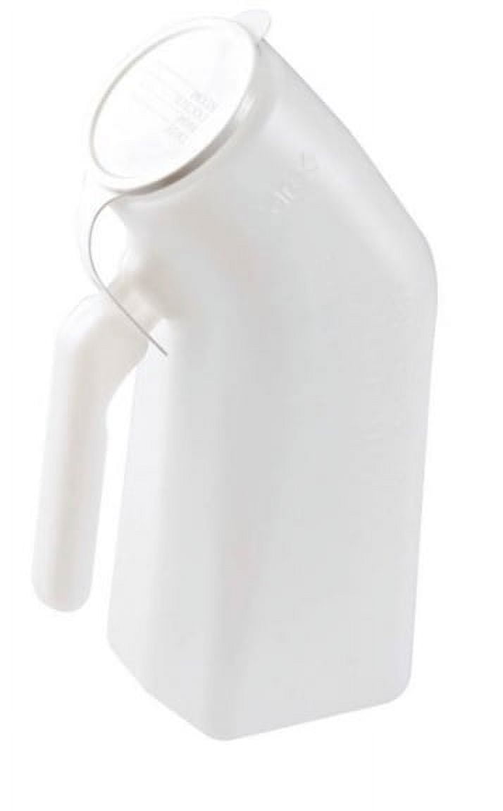 Carex Health Male Urinal 35Oz, Durable, Light-weight Packaging: 6 Case