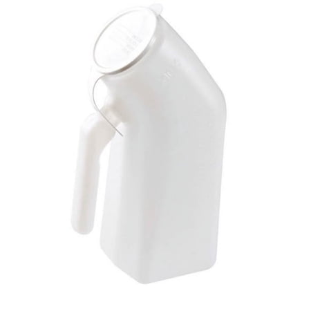 Carex Male Urinal 32 oz. / 946 mL With Cover Single Patient Use, FGP70700 0000 - Case of 6