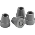 thumbnail image 1 of Carex Heavy Duty Synthetic Rubber Quad Cane Tips 5/8" Mobility Aids for Seniors, Gray, 4 Count, 1 of 2