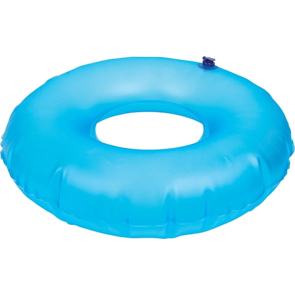 Carex Inflatable Vinyl Invalid Lightweight Cushion, Provides Support and Comfort, 7" x 3.7" x 1.7"