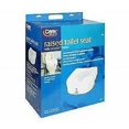 thumbnail image 2 of Carex E-Z Lock Raised Toilet Seat - Adds 5 Inches Height For Elderly & Handicap Users 2 of 11