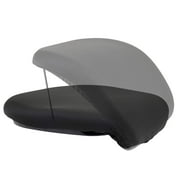 Carex Manual Adjustable Lifting Cushion, Black, 350 lb Limit