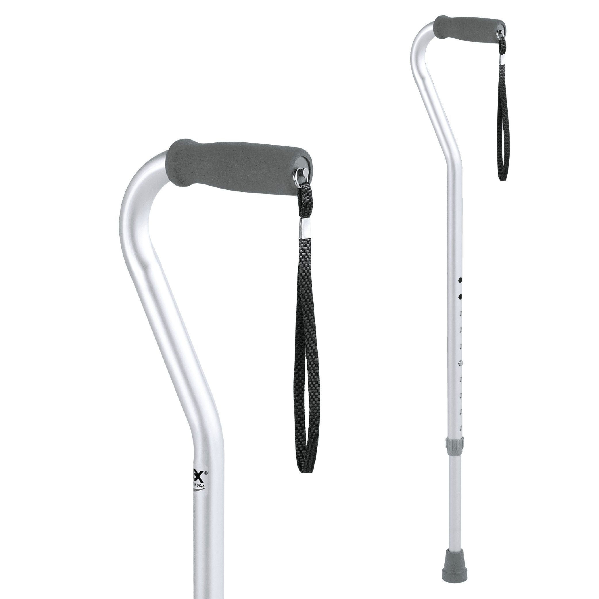 Carex Designer Derby Handle Folding Walking Cane for All Occasions